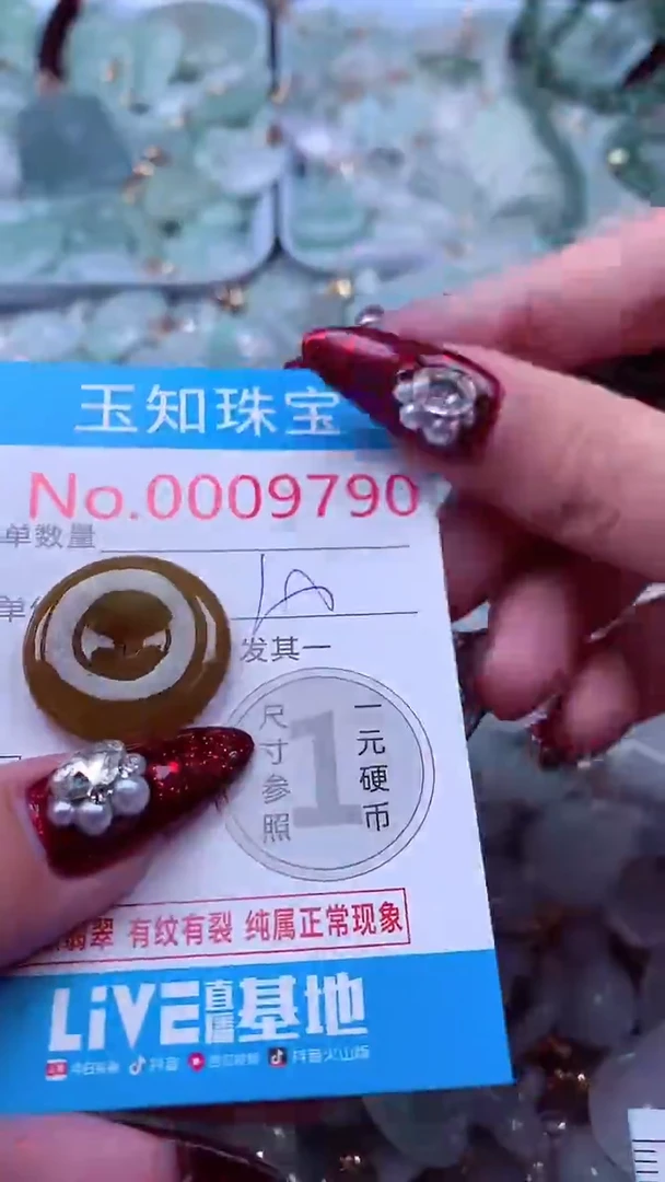 吊坠(不含链)未镶嵌翡翠9790