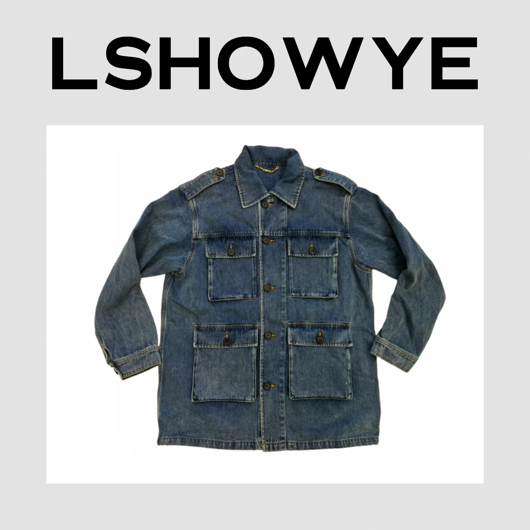 LSHOWYE｜四口袋牛仔上衣 2289A