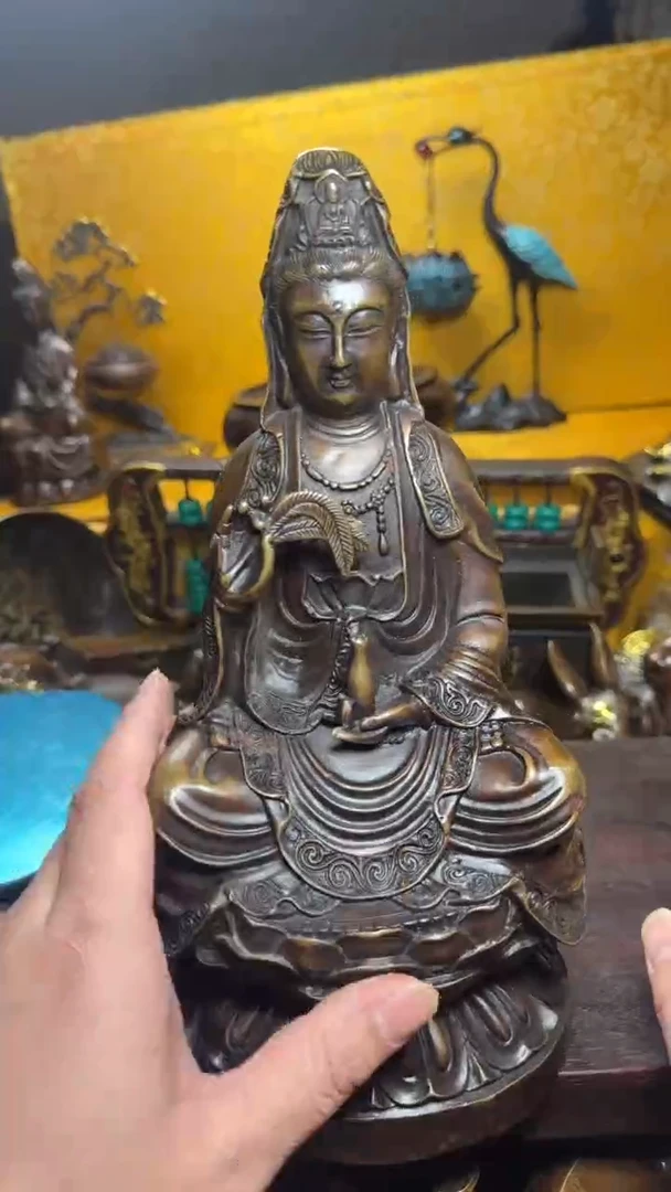 铜器摆件收收藏藏