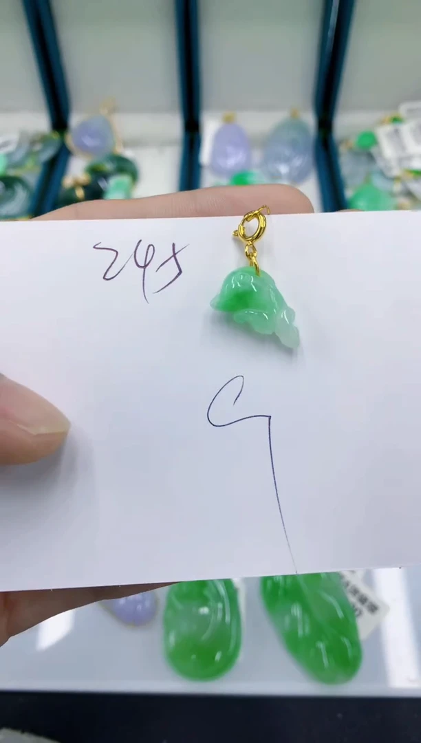 翡翠未镶嵌颈饰11111111