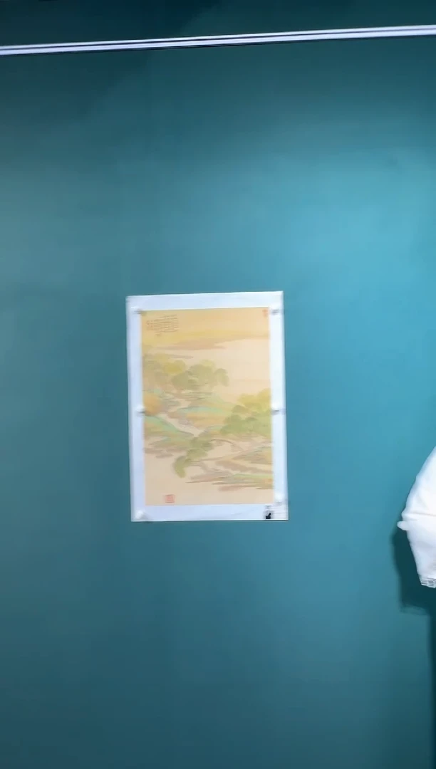 绘画张敬老师“牧童图”带收藏证书