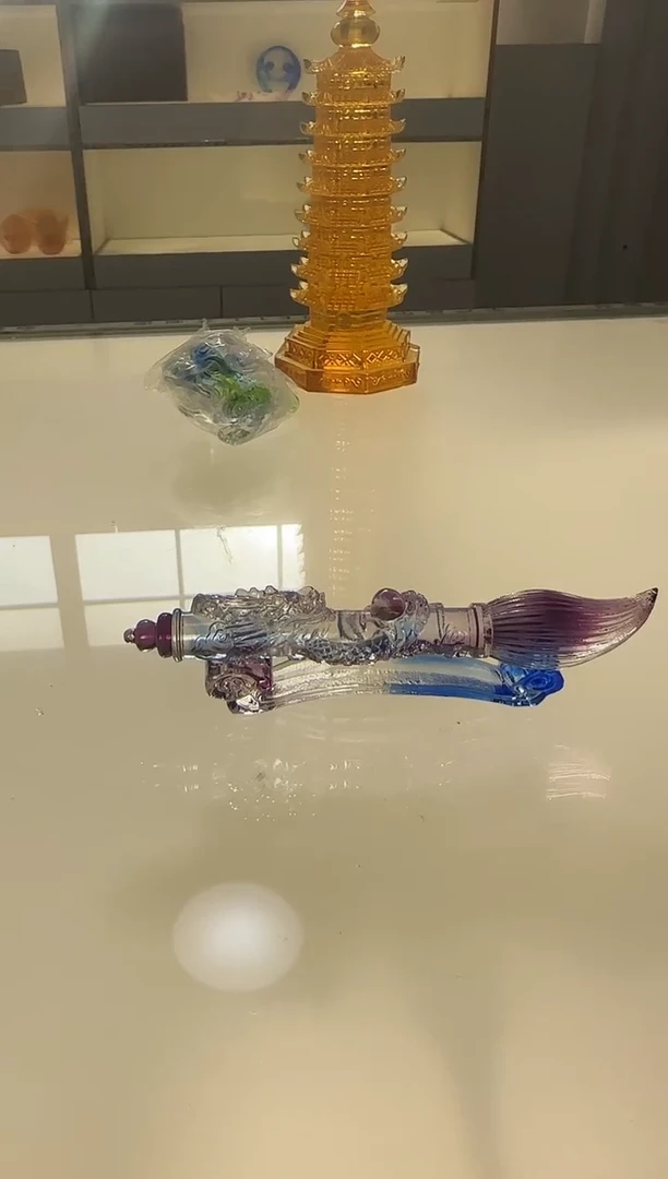 手工艺品琉璃文昌笔