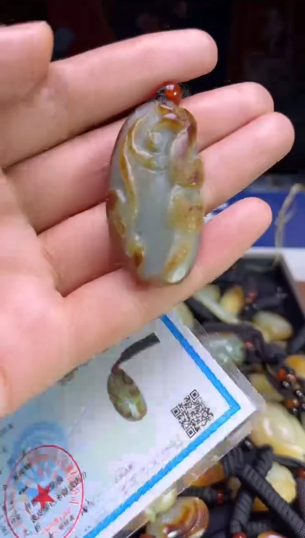 颈饰未镶嵌和田玉123