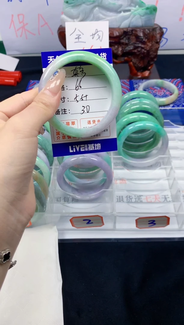 未镶嵌手镯翡翠真**尼30