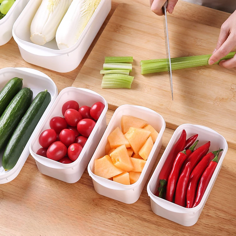 保鲜盒冰箱专用收纳盒冷冻带盖密封盒食物饺子盒蔬菜食品罐厨房家