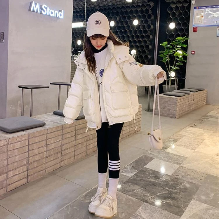 女童棉服免洗冬季2024新款中大童中长棉袄洋气小女孩外套加厚棉衣