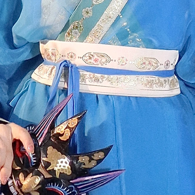 醉今朝国风工作室【湘夫人】改良n15n10氛围感战国袍腰封链接