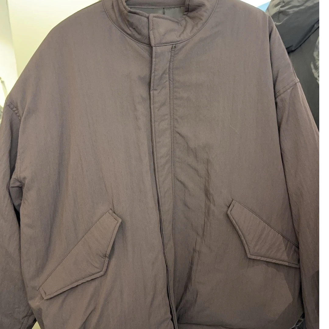 韩国正品不支持退换/立领两兜棉服/1227