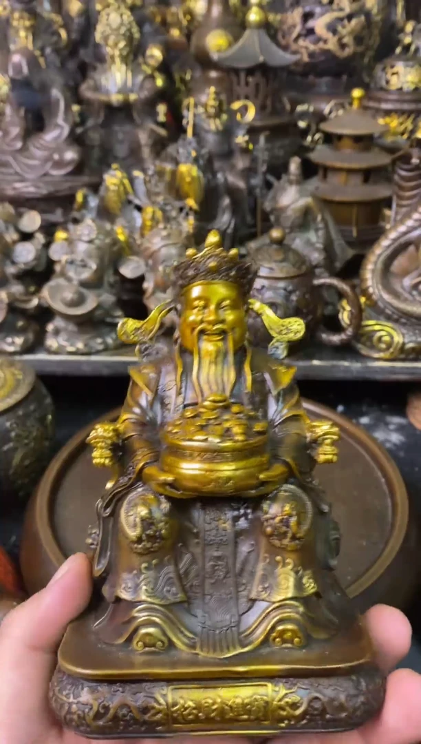 文玩铜器摆件8888