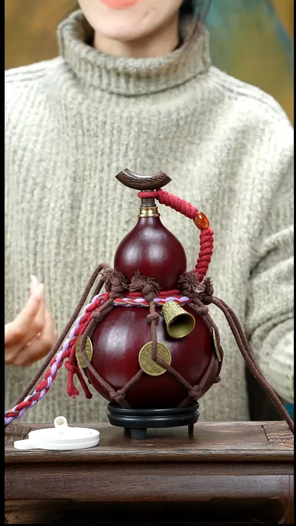 XQ016网兜款酒葫芦不包手串(一物一拍）（现货现发）