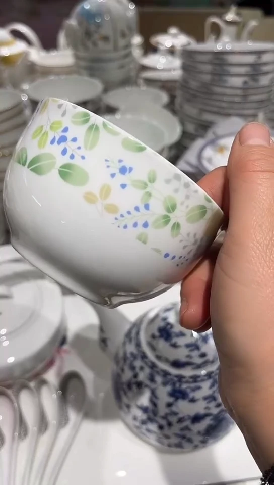 骨瓷5个小碗隆达骨瓷