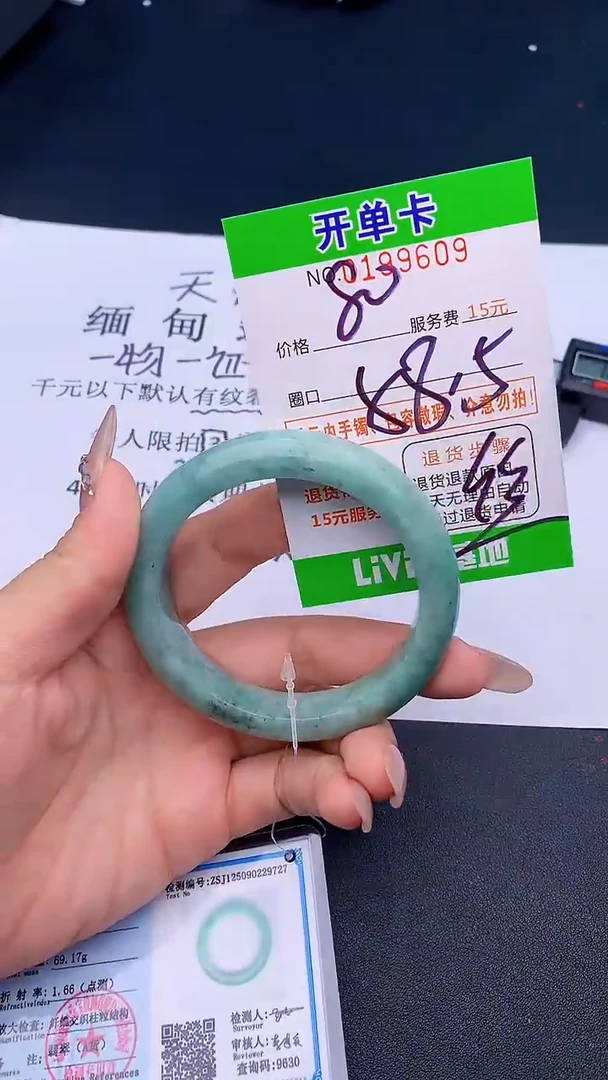 未镶嵌手镯翡翠09天然缅甸A货
