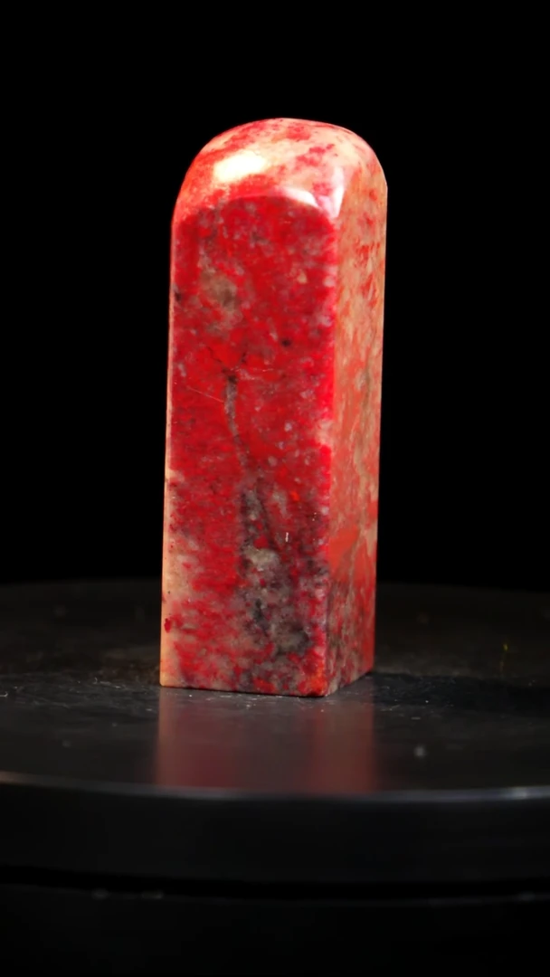 鸡血石大红袍鸡血石旬阳