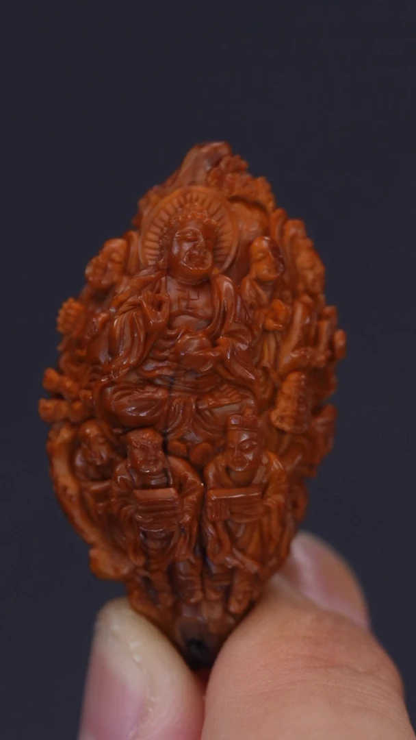 橄榄核吊坠回血功德圆满单件