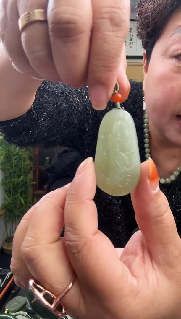 颈饰未镶嵌和田玉多样性发一  60