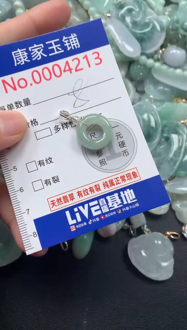 颈饰未镶嵌翡翠4213