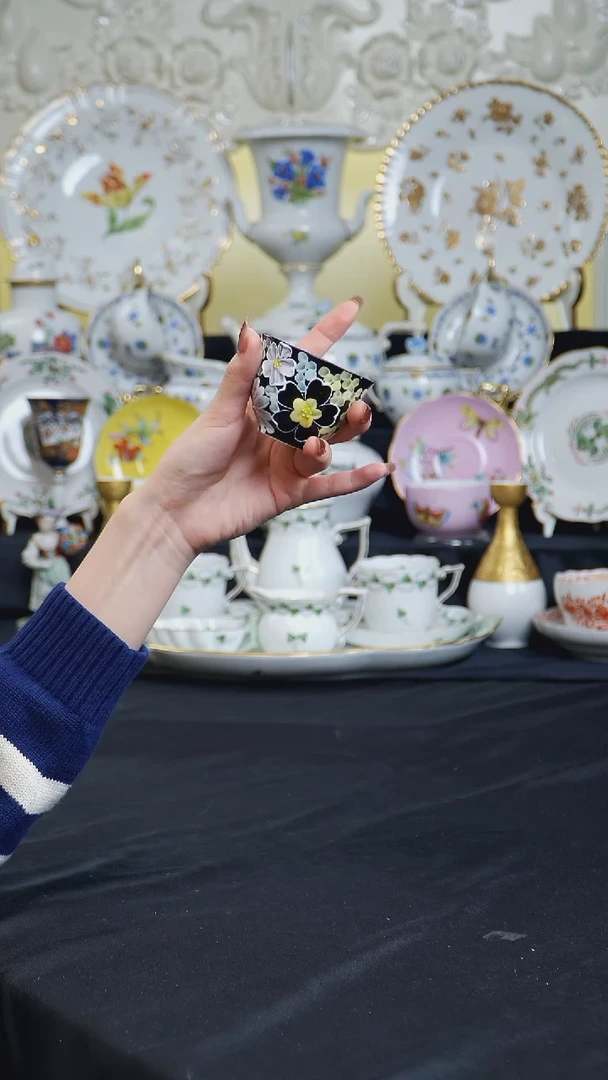 骨瓷婷婷中古器物如图所示56