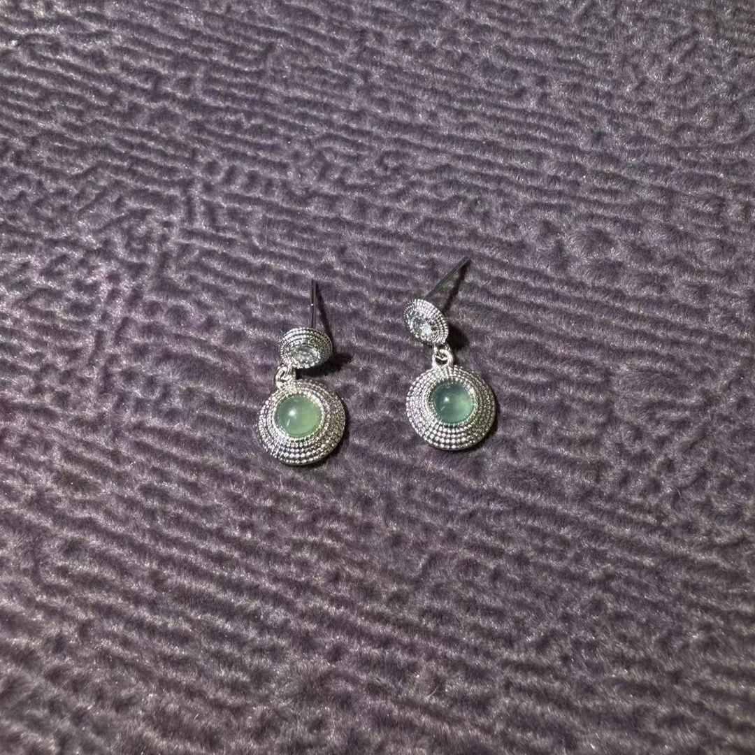 翡翠耳饰 多样性发其一 0217-4