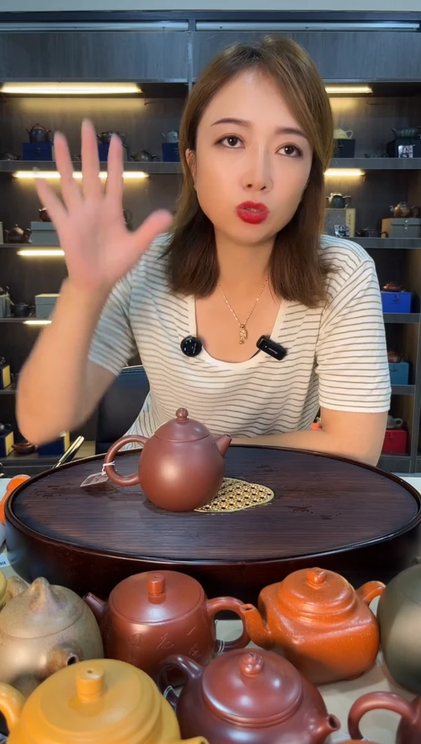 茶壶紫砂红皮龙光器龙蛋
