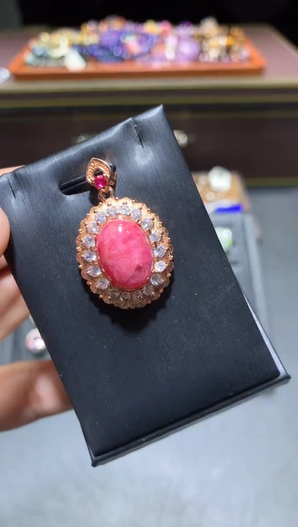 【闪购商品】蔷薇辉石颈饰未镶嵌L129【多样性发其一】