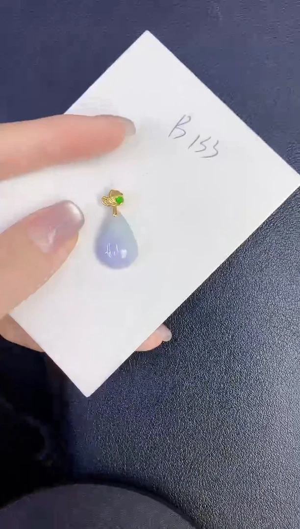 颈饰未镶嵌翡翠缅甸天然翡翠A货