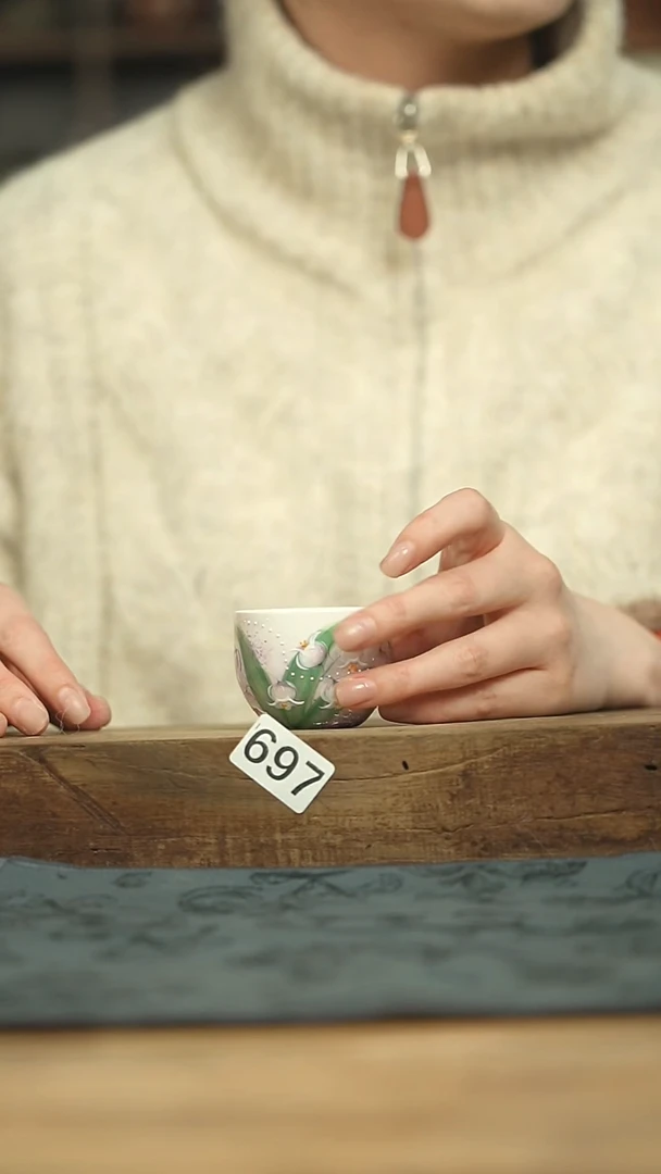 设计师手作款！！十七设计师小杯