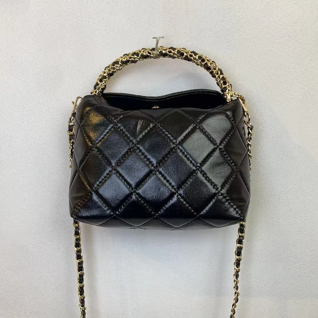 简约百搭高级感2025新大容量女包6832黑