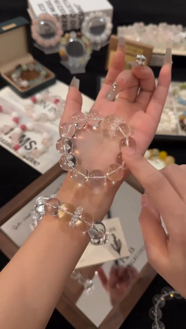 合金手链水晶白水晶x3122