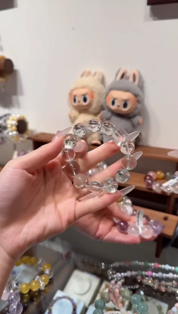 水晶手串未镶嵌）拍2单发一串 拍1单发单珠 多样性发货