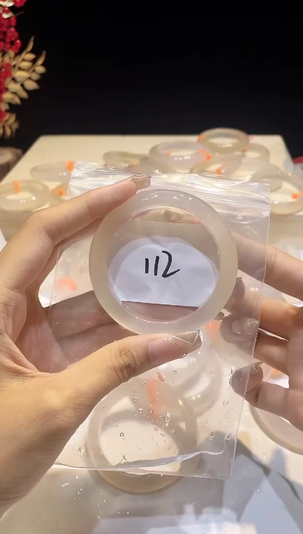 玛瑙/玉髓手镯未镶嵌112-马橙-54
