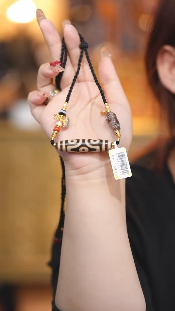 【闪购商品】玛瑙/玉髓颈饰未镶嵌Q30905杵六玛瑙项链