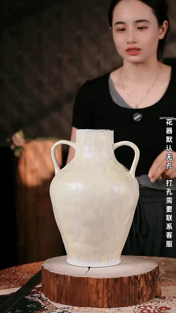 摆件景德镇花器摆件8*30
