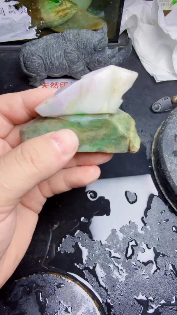 未镶嵌挂件翡翠天然翡翠184