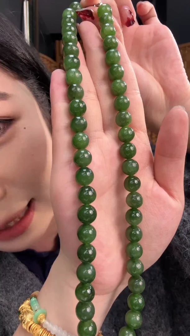 【闪购商品】和田玉珠串未镶嵌珠串