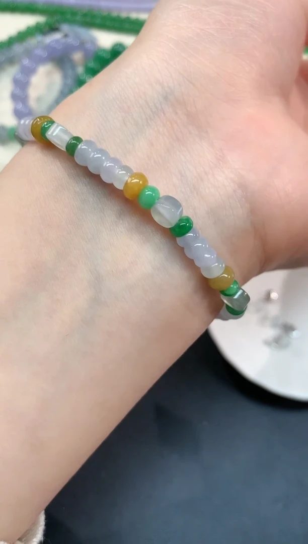 【闪购商品】翡翠手串未镶嵌珠链A121|380