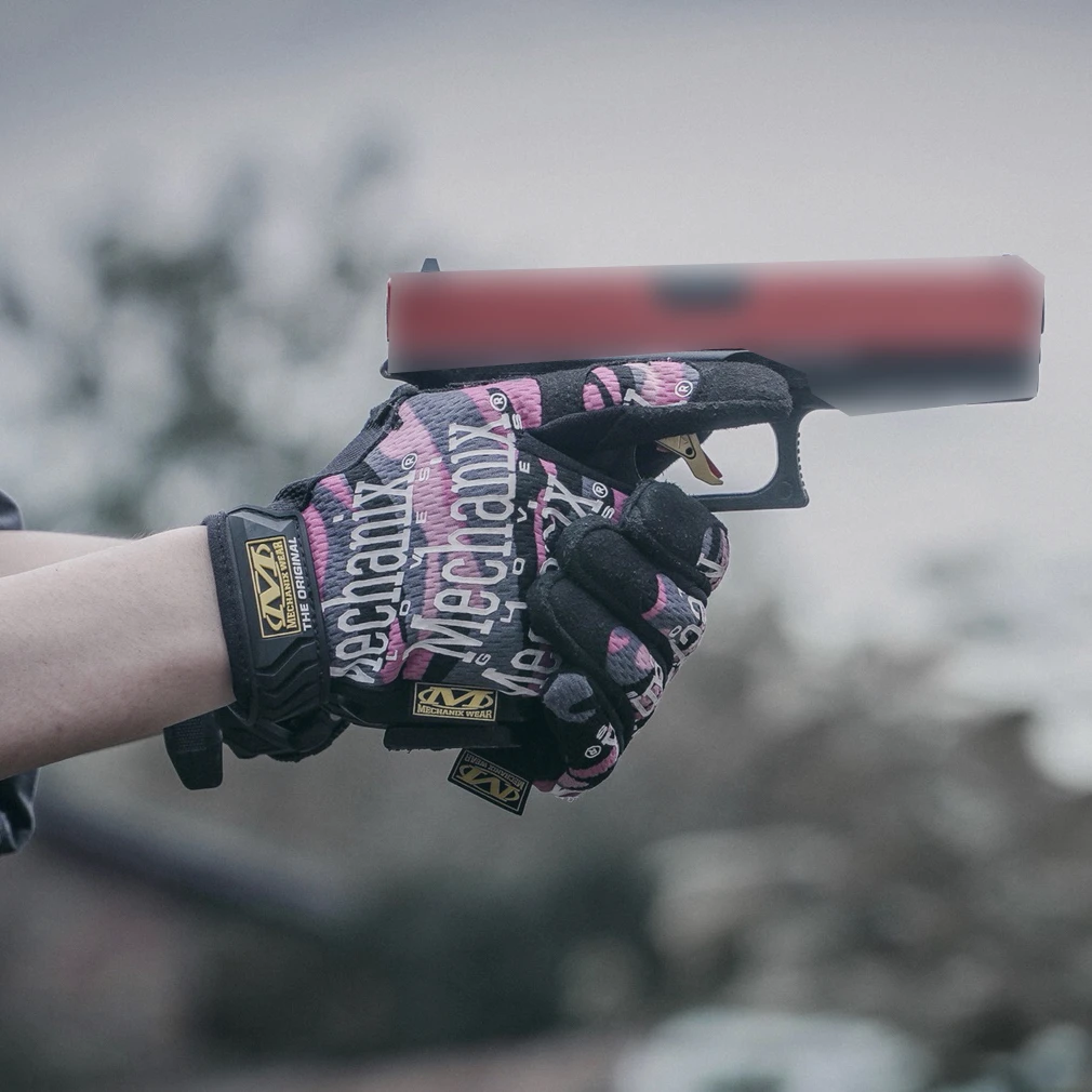 尔多君事 Mechanix 超级技师 粉红战术手套户外运动手套经典款