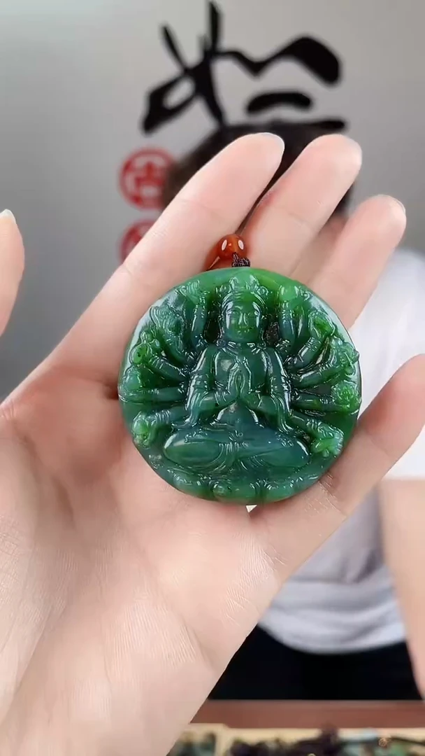 和田玉未镶嵌颈饰拍一发一，多样性发货