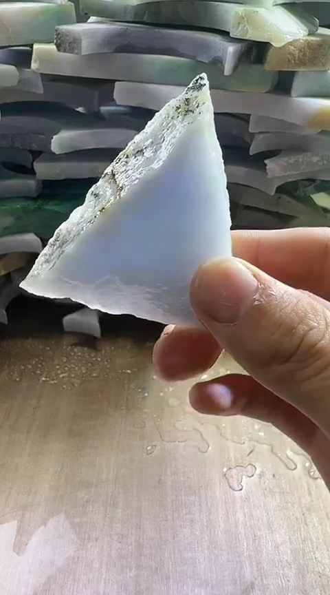 裸石翡翠缅甸翡翠A货花122