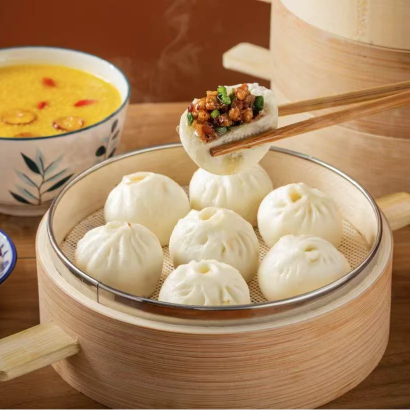 【展示专用】成都酱肉手工小笼包非卖品