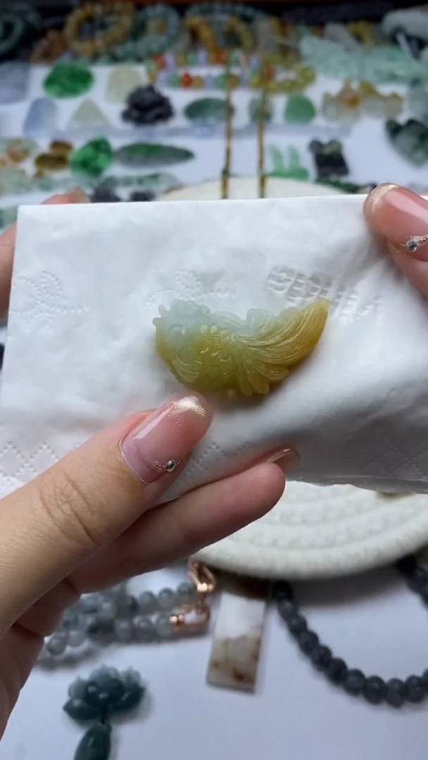 未镶嵌定制翡翠毛货定制不退不换