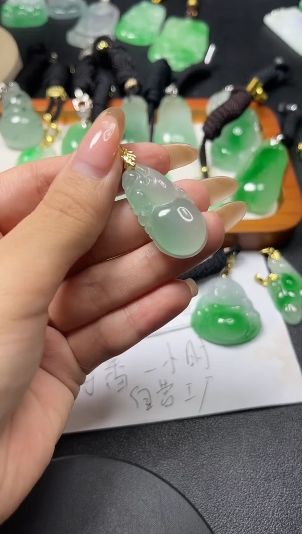 颈饰未镶嵌翡翠所见即所得 一图一物