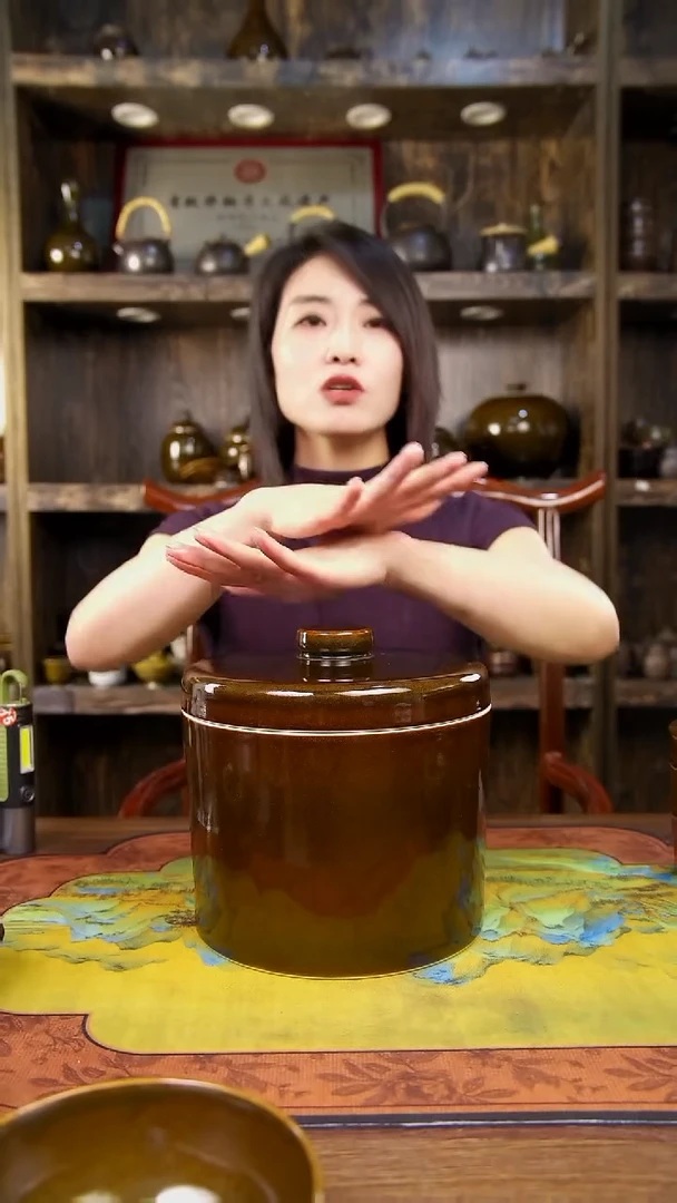 手工大容量茶叶罐