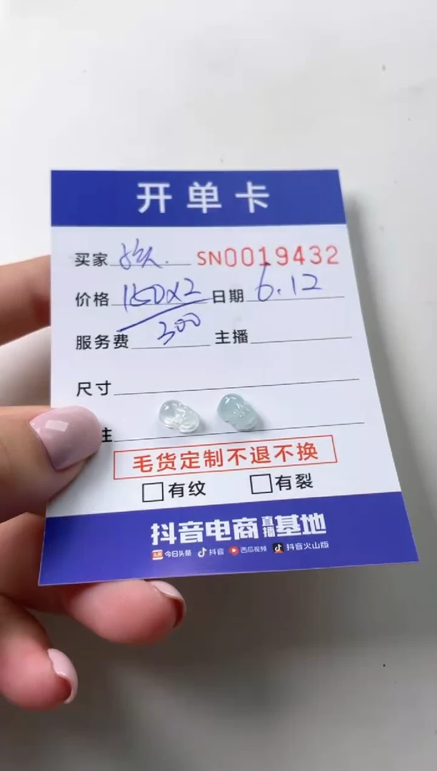 翡翠未镶嵌颈饰00019432