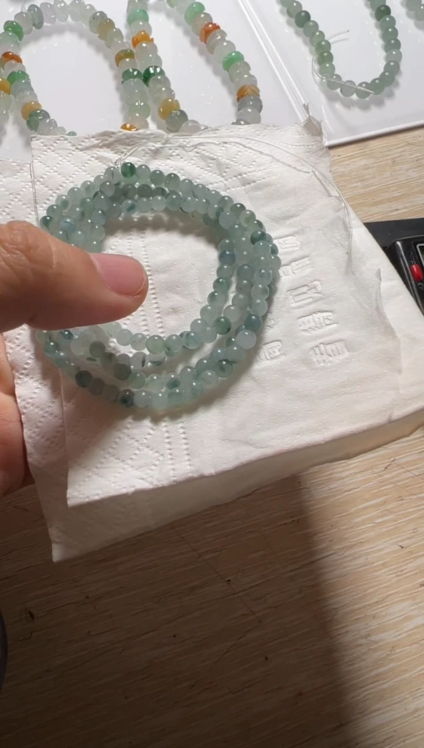 未镶嵌定制翡翠珠链