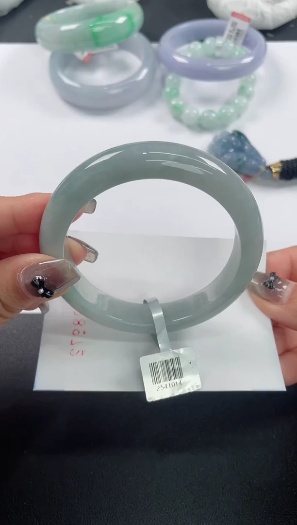 未镶嵌手镯翡翠基地发货H8859 56+