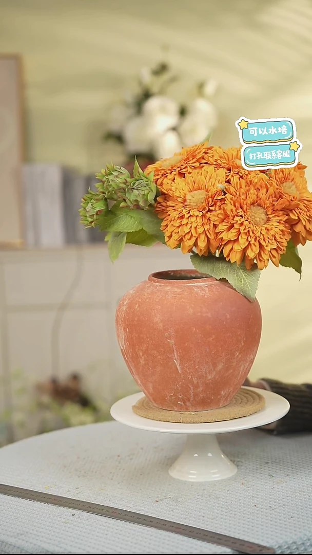 景德镇高温陶瓷花瓶摆件