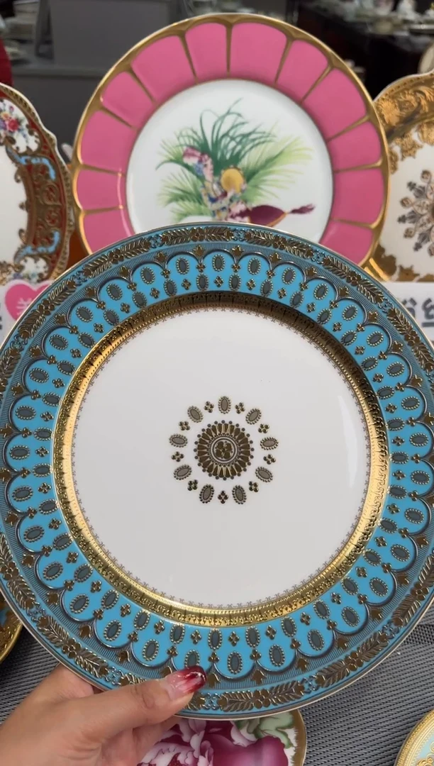 【闪购商品】瓷片10.5英寸平盘 1个瑕 福利价