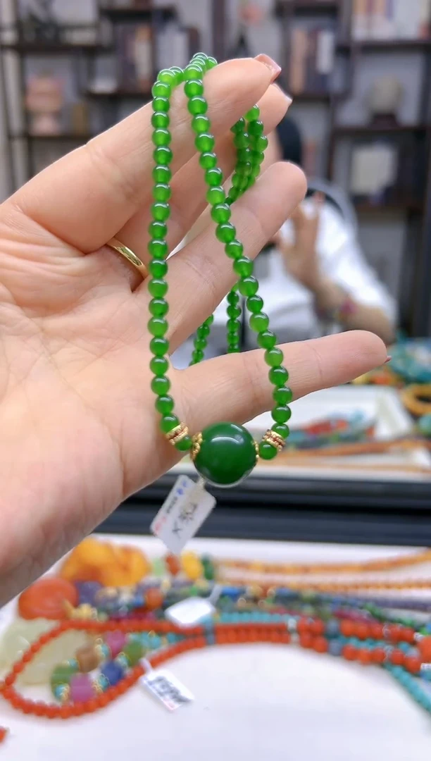 【闪购商品】和田玉（碧玉）颈饰未镶嵌X362