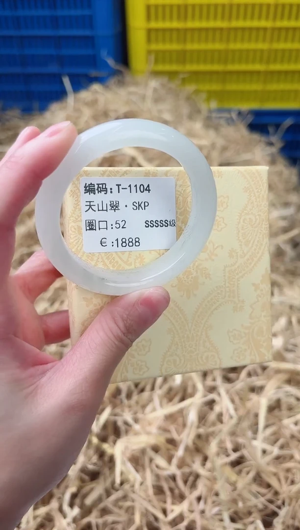 未镶嵌手镯石英质玉T-1104