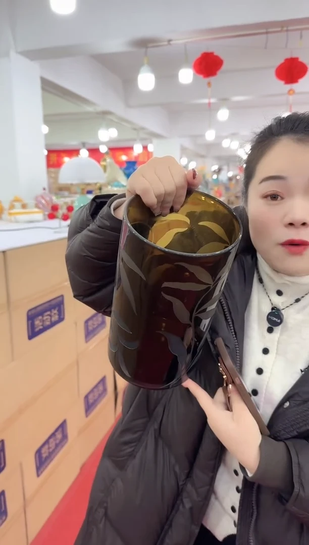 【闪购商品】无铅玻璃迪喜花器-u-早18